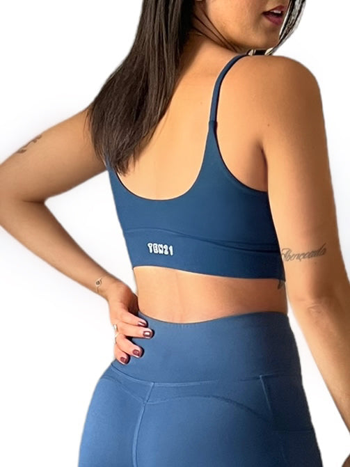 Nightfall Sports bra - Blue
