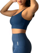 Load image into Gallery viewer, Nightfall Sports bra - Blue
