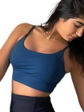 Load image into Gallery viewer, Nightfall Sports bra - Blue
