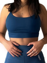 Load image into Gallery viewer, Nightfall Sports bra - Blue

